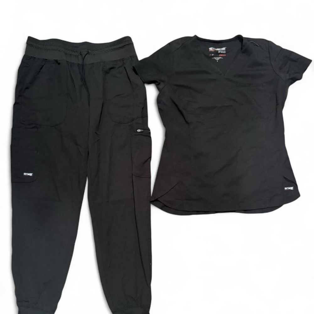 Grey’s anatomy spandex stretch scrub set